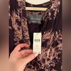 Anthropologie somerset maxi dress XS Petite NWT